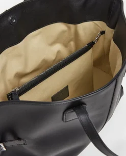 Flattered - Lesley tote bag, leather black