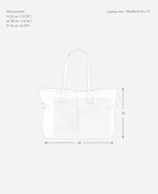 Flattered - Lesley tote bag, suede bourbon