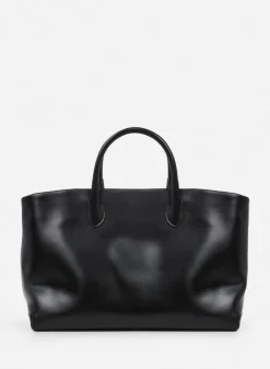 Flattered - Lola tote bag leather, black