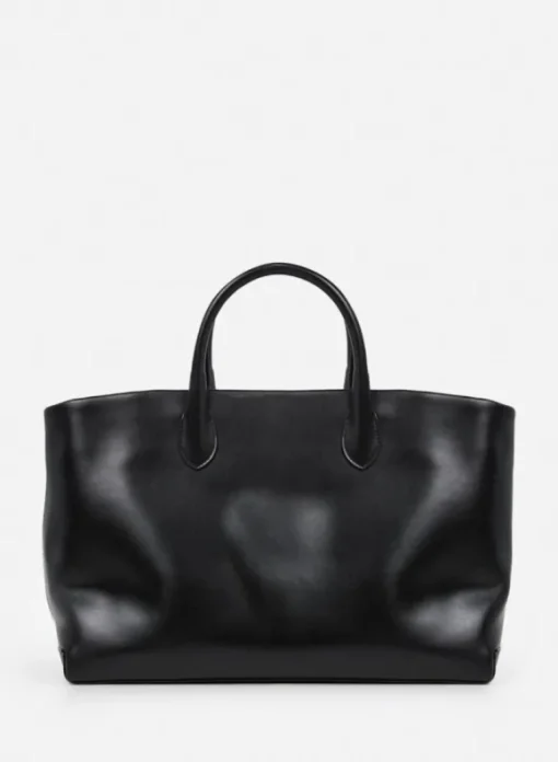 Flattered - Lola tote bag leather, black