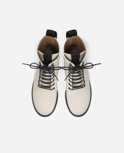 Flattered - Lovi nahkanilkkurit, creme