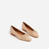 Flattered - Monica ballerinat, sand suede