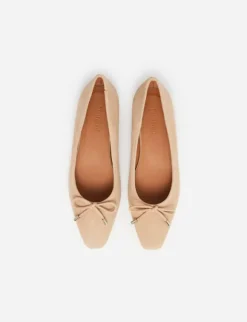 Flattered - Monica ballerinat, sand suede