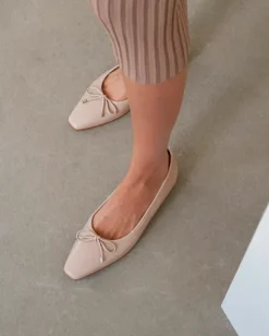 Flattered - Monica ballerinat, beige