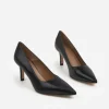 Flattered - Roberta Black Leather korkkarit
