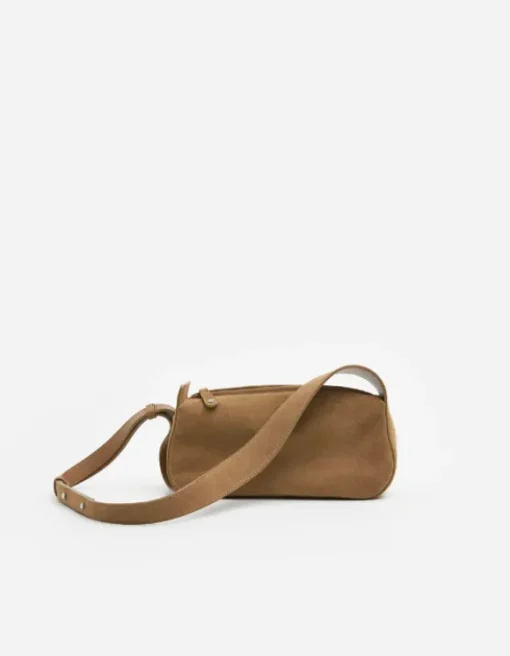 Flattered - Tuna shoulderbag, sand suede