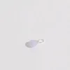 Gauhar - Blue Lace Agate Drop riipus, hopea