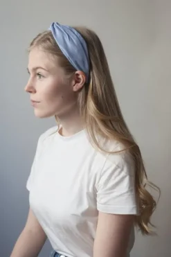 Gauhar - hiuspanta leveä, denim