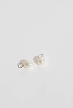 Gauhar - Lisäosat Pearl Drop pieni, hopea
