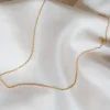 Gauhar - Rolo kaulaketju 45cm, kulta