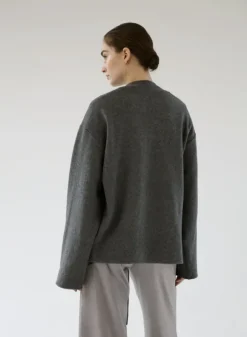 Gauhar - Wool kietaisutakki, grey
