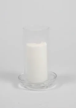 Gilly lasinen kynttilänjalka pöytäkynttilälle