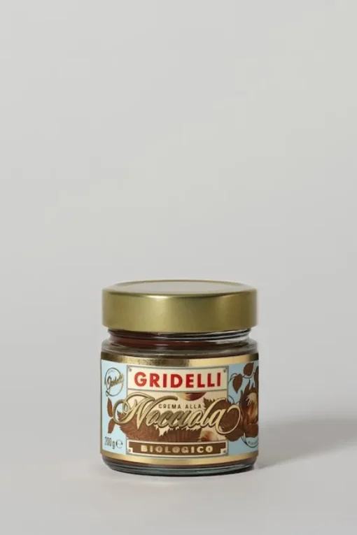 Gridelli Crema alla nocciola, hasselpähkinälevite