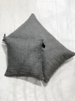 Himla - Hannelin pellavatyynynpäällinen, tummanharmaa