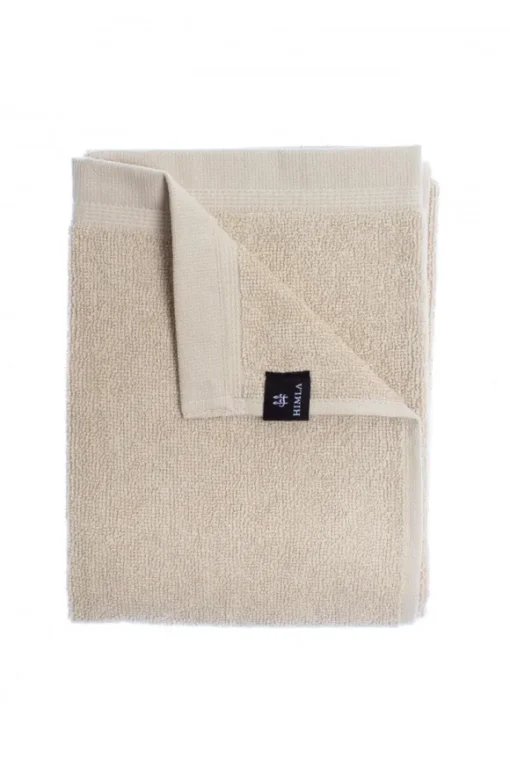 Himla beige froteepyyhe, kaksi kokoa