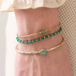 Iris rannekoru Aventurine, gold