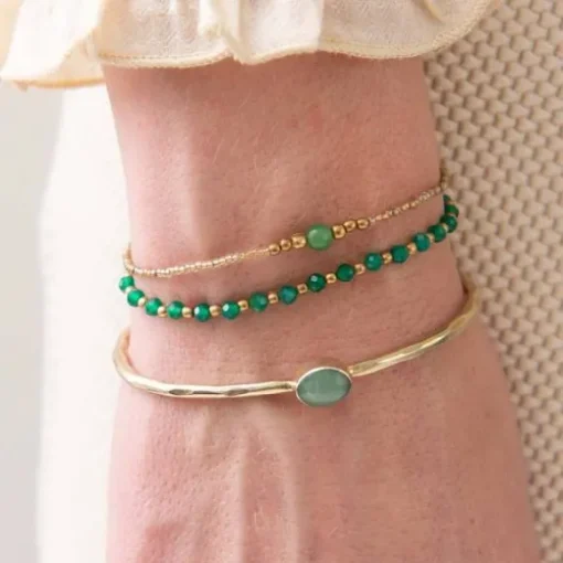 Iris rannekoru Aventurine, gold