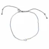 Iris rannekoru Blue Lace Agate, silver