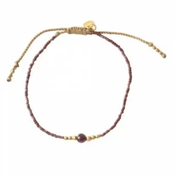Iris rannekoru Garnet, gold