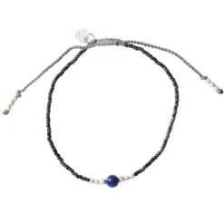 Iris rannekoru Lapis Lazuli, silver