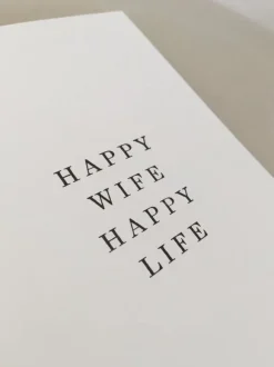 Joyem - Happy Wife Happy Life -kortti