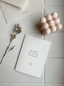 Joyem - Warm Winter Wishes -kortti