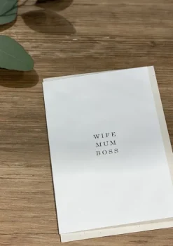 Joyem - Wife Mum Boss -kortti