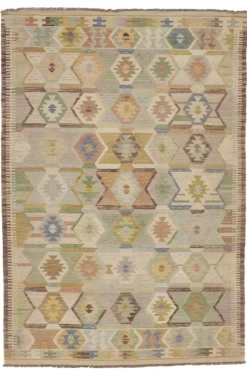 Kelim matto, KI88 multi #608 / 205x301cm
