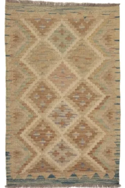 Kelim matto, multi #616 / 58x91cm