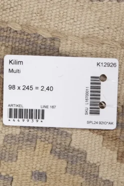 Kelim matto, multi custom #622 / 98x245cm