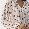 Kelsia paita, multi mini blurred flower