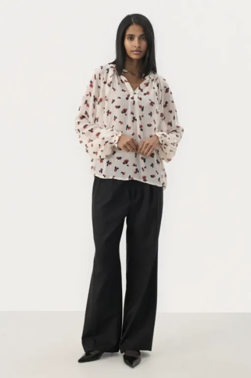 Kelsia paita, multi mini blurred flower