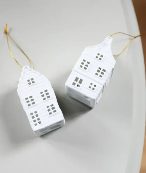 &klevering - Talolyhty kuusenkoriste canal house, 2kpl