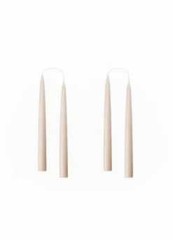 Kruunukynttilä lyhyt 20 cm, nude