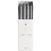 Kruunukynttilä 8-pack, grey
