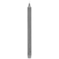 Kruunukynttilä 8-pack, grey