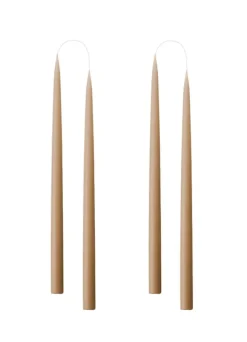 Kruunukynttilä pitkä 35cm, nougat