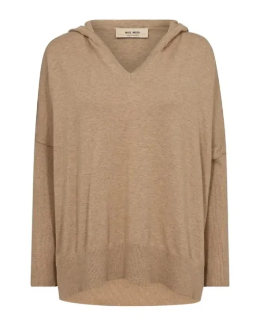 Lita neulehuppari cashmerea, sesame
