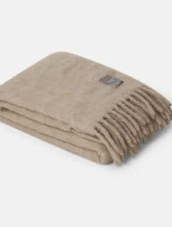 Luxury Kid Mohair torkkupeitto, Light Taupe