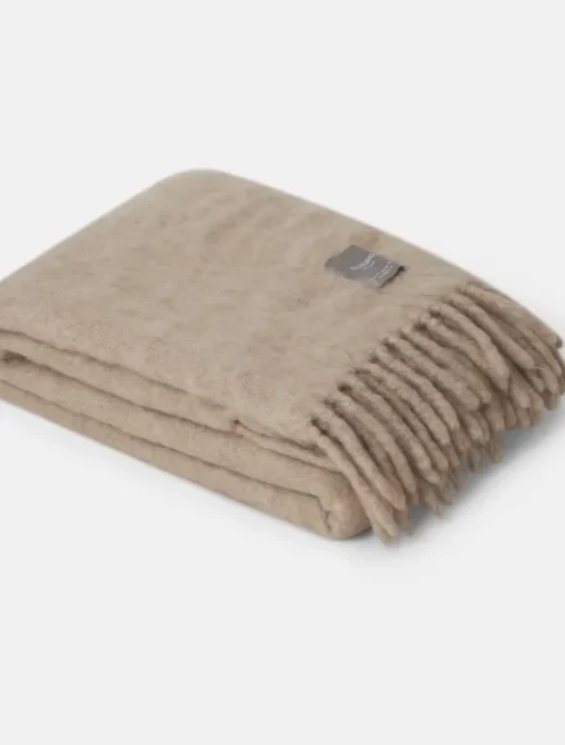 Luxury Kid Mohair torkkupeitto, Light Taupe