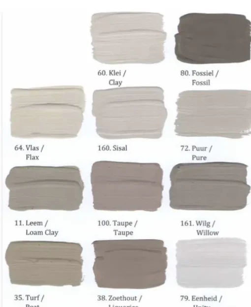 Maali Clay/Klei 60 / 1l = 8m2