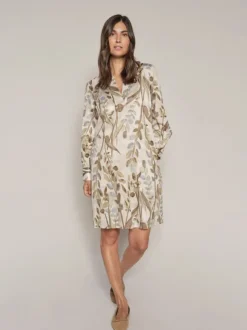 Maiz Lavender mekko, ecru