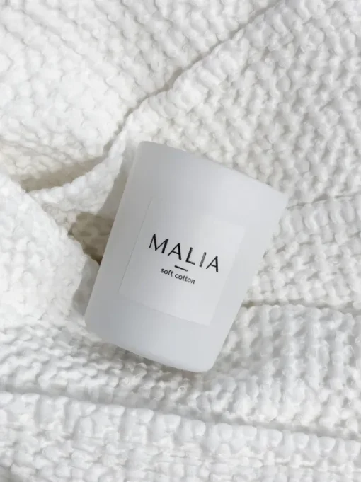 MALIA tuoksukynttilä mini, Soft Cotton