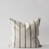Melvin tyynynpäällinen 50x50, taupe stripe