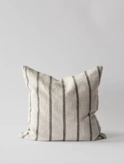 Melvin tyynynpäällinen 50x50, taupe stripe
