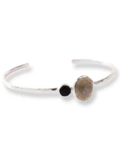 Memorable Labradorite Black Onyx SP rannekoru
