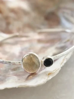 Memorable Labradorite Black Onyx SP rannekoru