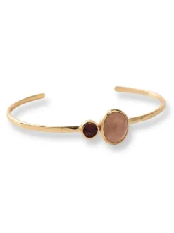 Memorable Peach Moonstone Garnet GP rannekoru
