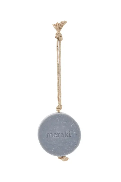 Meraki - syväpuhdistava palasaippua narulla, charcoal