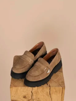 Mos Mosh - Costa Rica mokkaloaferit, dark beige